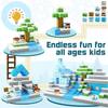 Magnetic Castle Construction Set STEM Montessori Sensory Toys DIY Building Blocks Ideal Birthday Gift For Kids