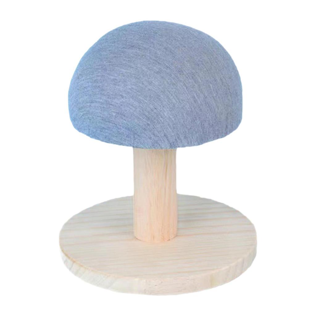 Round Ironing Stool Wooden Ironing Board for Collars Household Accessories