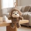 Taschenanhänger Simulation Affenpuppe Stofftier Affe Stofftier Anhänger Baby Beruhigungspuppe