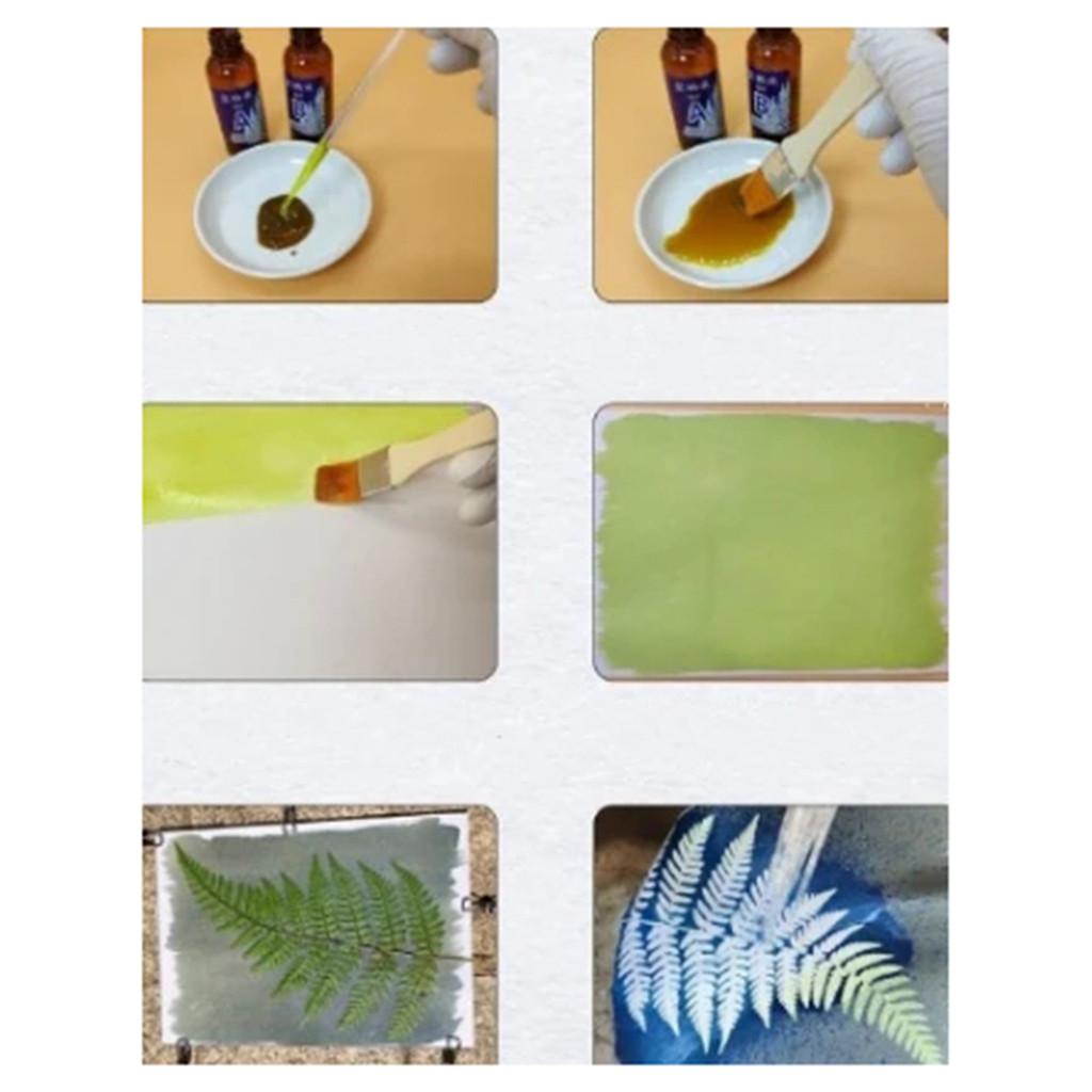 Sportshop.Cyanotype Set Reates a Blueprint or Pictures with Cyanotype Kit 200ml
