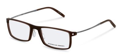 Okulary PORSCHE DESIGN P8384D55. Okulary, Kolor Brązowy. Mężczyzna.