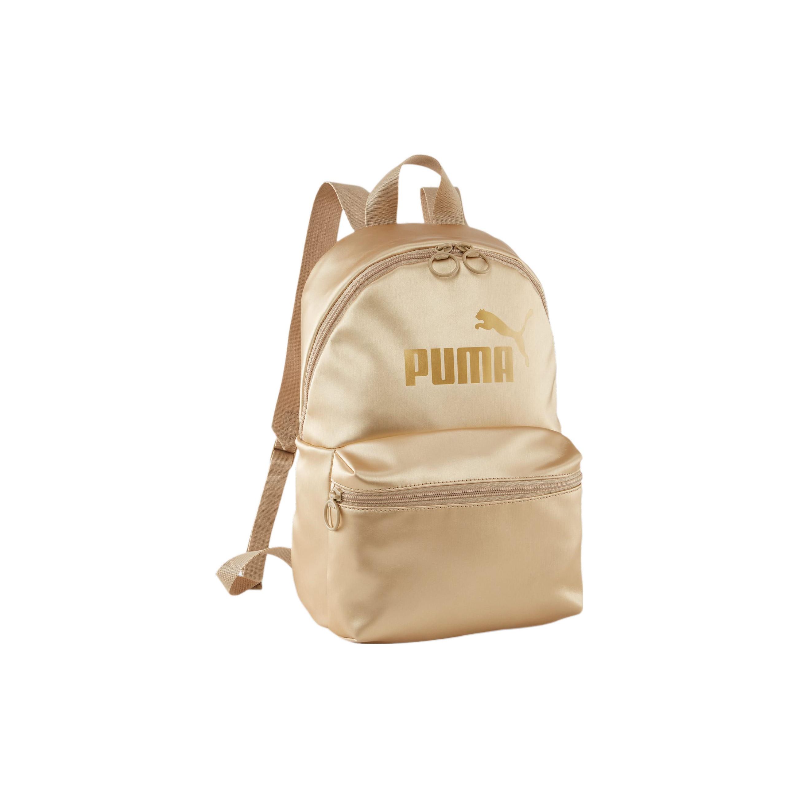 Puma Дорожный рюкзак из полиэстера на молнии Женский рюкзак Золотой 079476-04 Gold