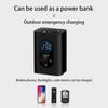 Car Air Pump Cordless Portable Vehicle Tire Inflator Smart Wireless Air Pump Tire Electric Air Pump