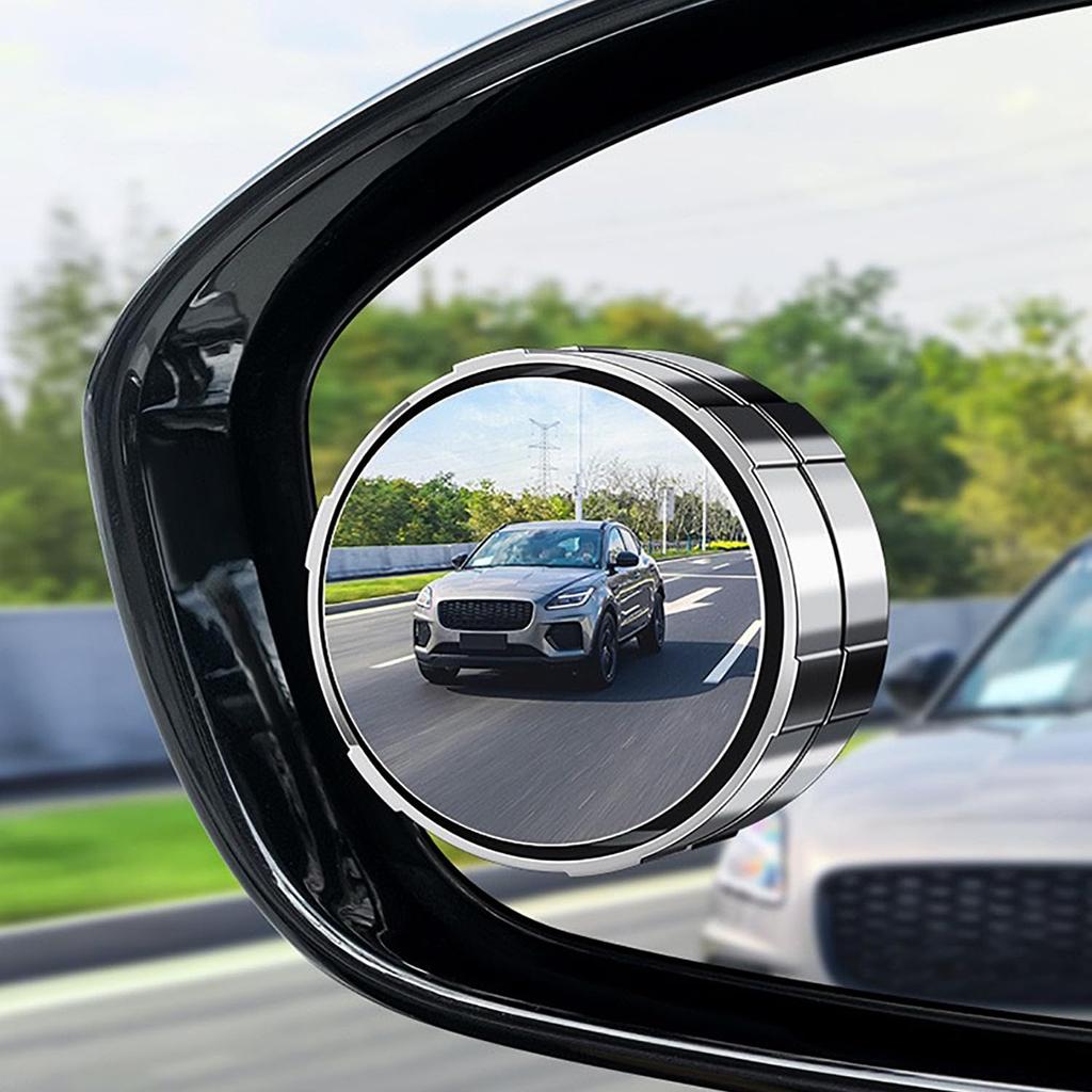 GOOMAND Car Blind Spot Mirror, 360 Degree Angle Adjustable, Wide View, Covering Blind Spots,