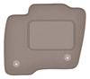 Beige Driver's Mat For: Ford S-MAX MK2 7 Seater (2015-)