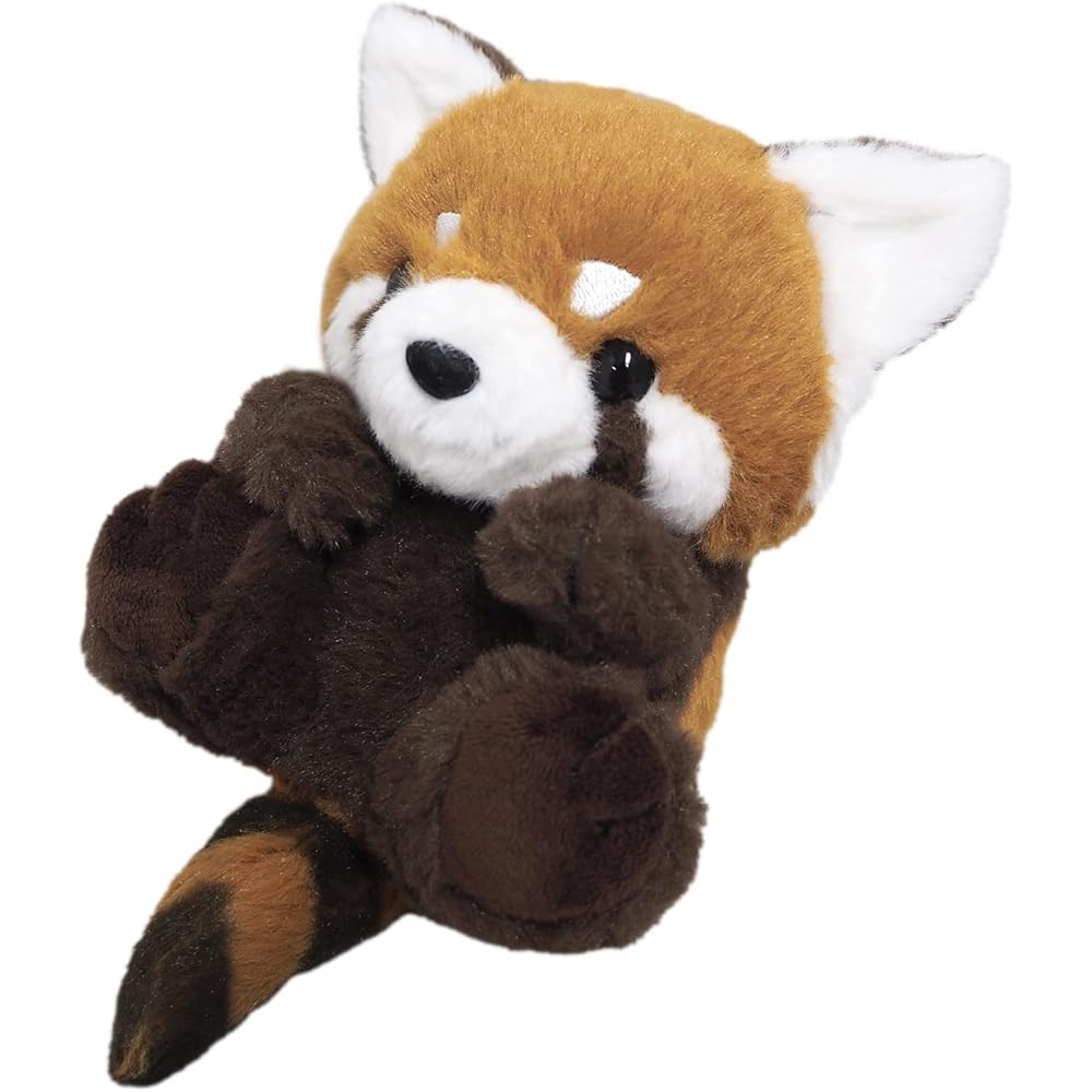 Sanei Boeki Original Kyuun Koro Plush Toy Red Panda 10x12x12cm Animal