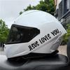 1pc JESUS LOVES YOU Motocycle Stickers Waterproof for DIY Fairings Helmets Fuel Tanks Car Trunk Windows Scooters Vinyl Decals