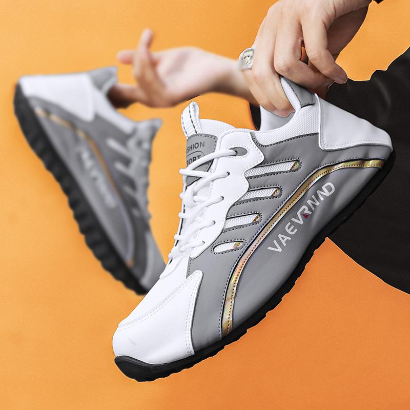 

Брендовая дизайнерская обувь для мужчин, мягкая, удобная, увеличивающая рост, мужская повседневная обувь, теннисные туфли, белые туфли, кроссовки на платформе для мужчин 44