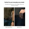 Hiram Tactical Multi Tool Belt Leather Bag Portable Tool Storage Bag Holster Outdoor Camping Hunting Waist Pocket