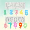 Silicone 0-9 Number Cake Molds Set Reusable Nonstick Fondant Baking Tool For Creative Birthday Decorations And Pastry