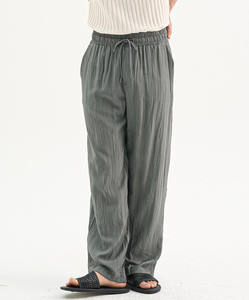 TRIP LE SENS Unisex Steady Summer Pleated Pants_3 Color