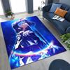 Anime SAO Sword Art Online Cartoon 3D Rug for Bedroom Living Room Sofa Home Doormat Decor, Large Kids Play Non-slip Floor Mat