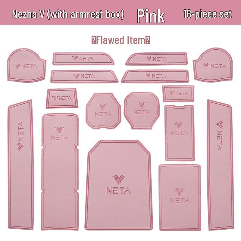 Nezha V/Upro Car Interior Groove Pad & Cup Holder Decor