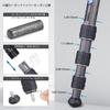 ARTCISE Carbon Fiber 1770mm Maximum 2024 32mm Pipe Carbon Fiber Maximum Load Capacity Lightweight Travel Photography Leg Professional Camera Tripod