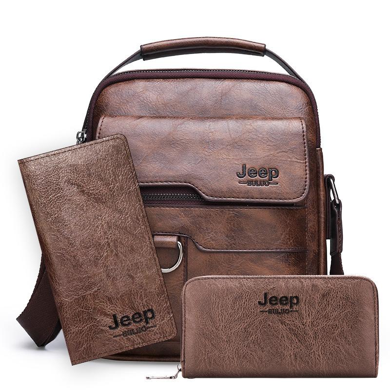 Shoulder Bag Men's Bag Retro Men's Bag Official Messenger Bag Large Capacity New Casual Bag Trendy Handbag