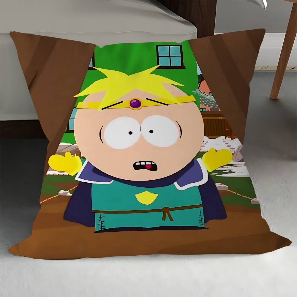 

Anime South Park Butters Pillow Cover For Bedroom Room And Living Room Sofa Decorative Cushion Cover 12x12Inch