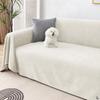 Waterproof Sofa Cover Anti-Scratch Couch Cover Dog Pet Solid Color Blanket Dust-Proof Anti-Slip Furniture Protector Slipcover