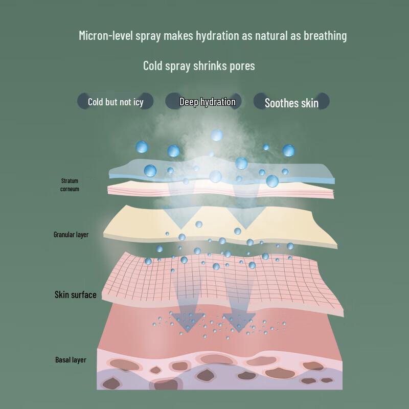 MKS Nano Hot & Cold Facial Steamer & Hydrator