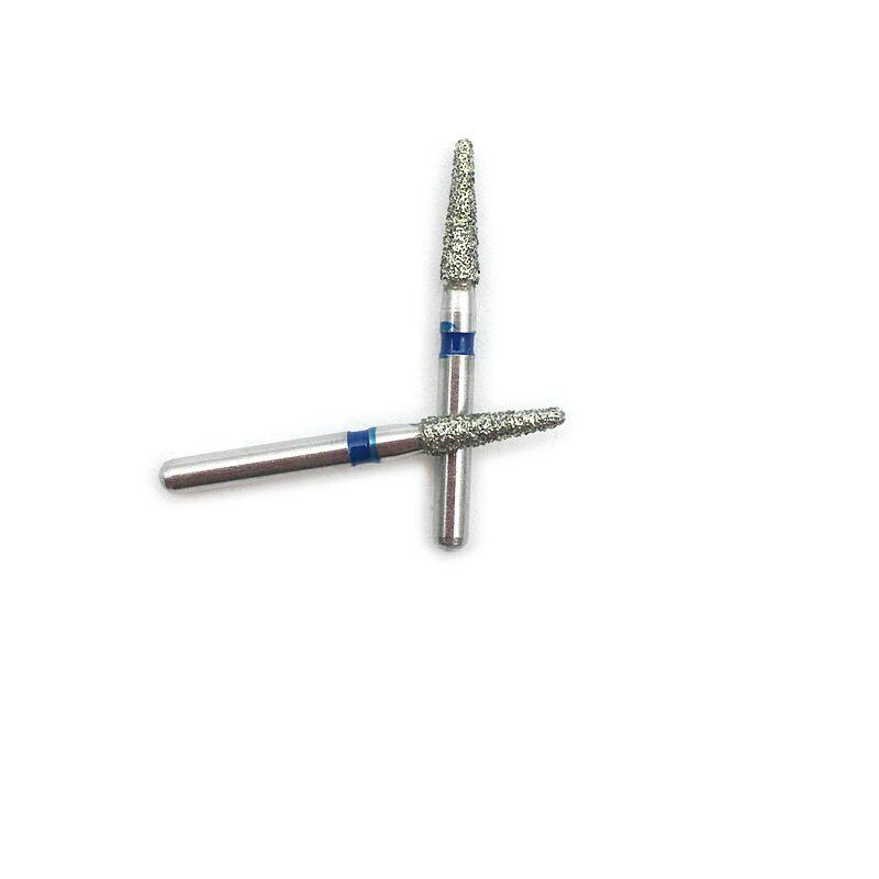 10 sztuk dentystyczne wiertła o dużej prędkości do polerowania preparacji zębów akcesoria do szybkich rękojeści TF-S23