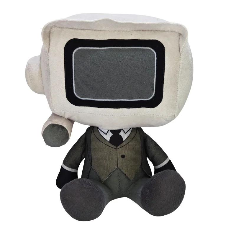 25cm Skibidi Toiletten Plüschtiere 28cm Spiel Cartoon Anime Puppe Sprecher Mann Bosse Kuschelkissen Für Kinder Geburtstag Weihnachtsgeschenk