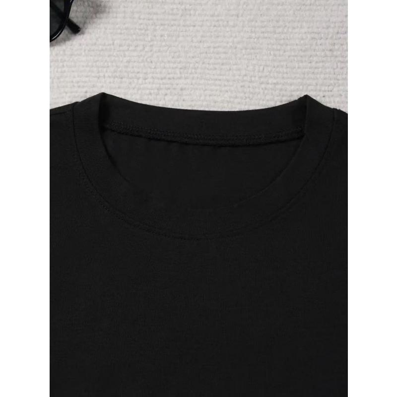 European sizes Men's Short Sleeved Summer TShirt, suitable for daily outdoor activities, streetwear, and casual fashion for Men