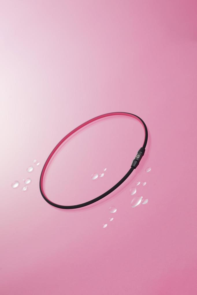 Collier Magnétique Colantotte SPORTS SR140 NEXT CO S140 Rose x Noir L 51cm