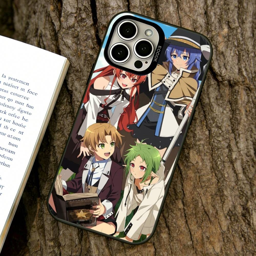 Mushoku Tensei Phone Case For iPhone 17,16,15,14,13,12,11 Plus,Pro Max,XS,Colorful Silver Phone case Funda Cover