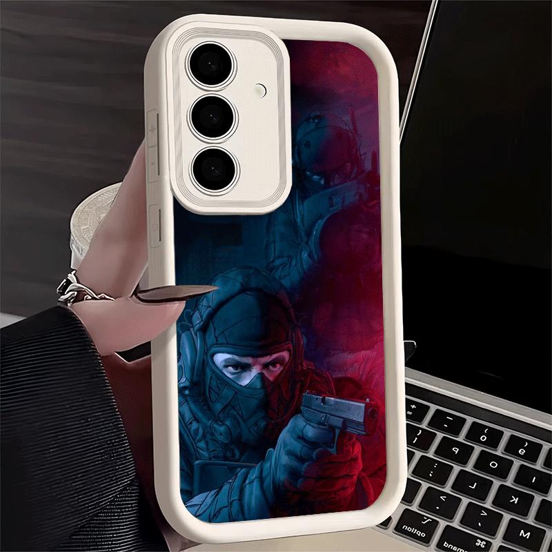 Phone Case for Samsung Galaxy A17 A16 A15 A14 A13 Police FBI ID Card Swat A56 A36 A26 A55 A35 A25 A54 A34 A24 A53 A33 A23 A07 A0