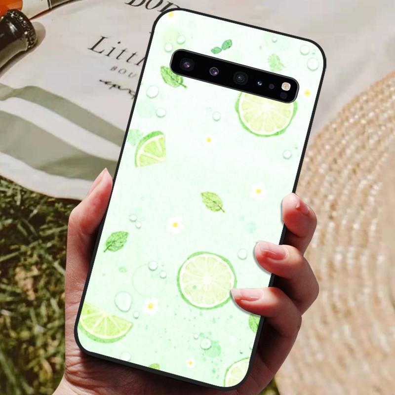 Per Samsung S10 5G Custodia Cover Posteriore in Silicone Custodia per Telefono Per Samsung Galaxy S10 5G G977N Custodie per Galaxy S 10 5G Paraurti Morbido Funda
