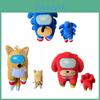 Boneca de Pelúcia Kawaii Fofa do Sonic e do Among Us Para Meninos e Meninas Presente Perfeito de Natal e Aniversário
