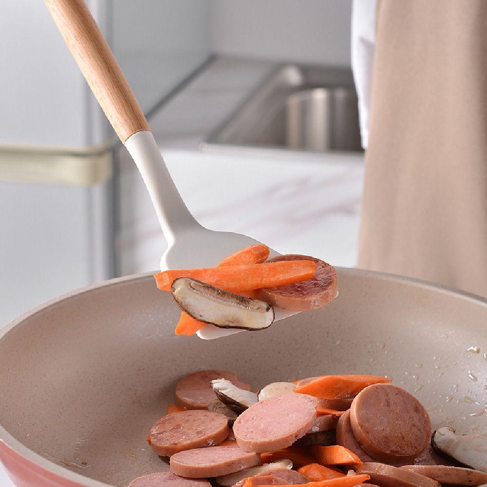 12/14Pcs/Set Heat-Resistant Kitchen Utensils Set Eco-Friendly Non-Stick Cookware Set Home Cooking