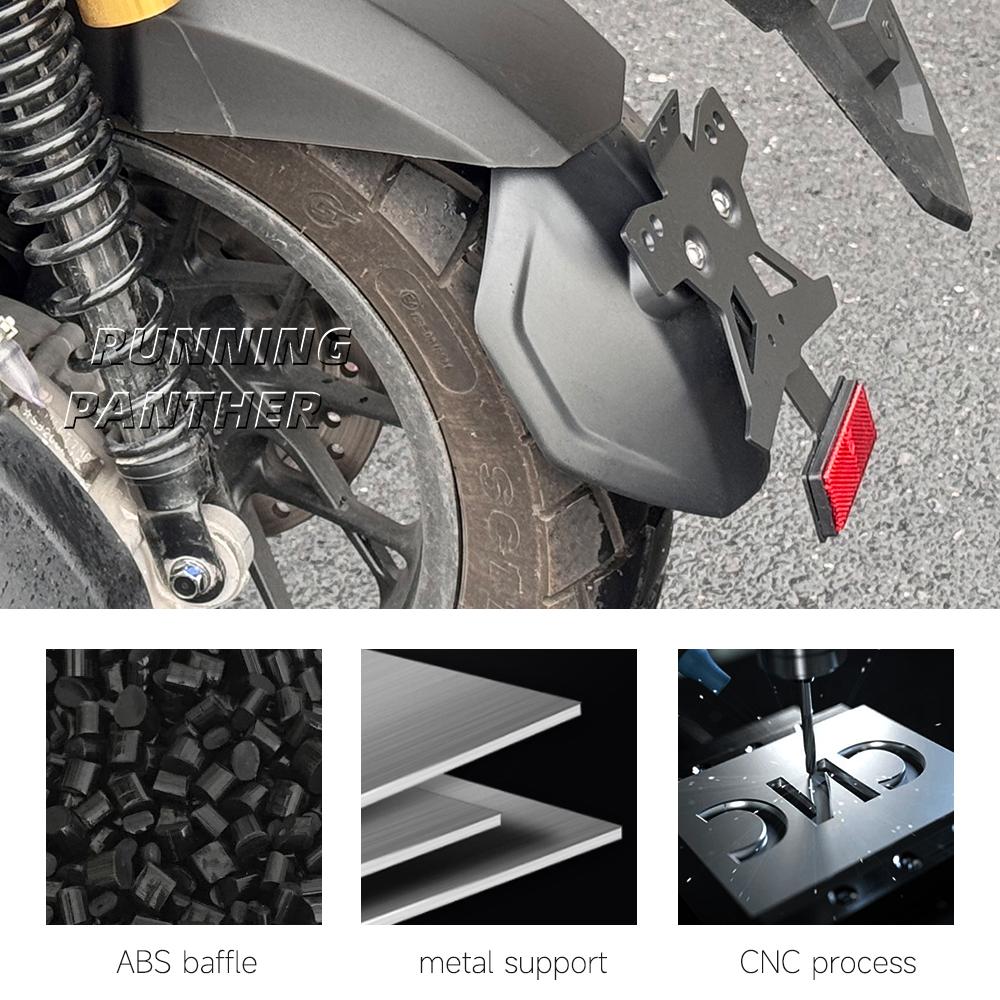 NEW FOR Honda ADV350 ADV 350GENERAL Rear Wheel Hugger Mudguard Fender Mudflap Splash Guard License Plate Holder Fender Protector