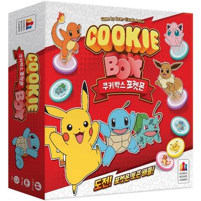 Korea Board Games Cookie Box Pokemon Board Game, Popular Korean Game