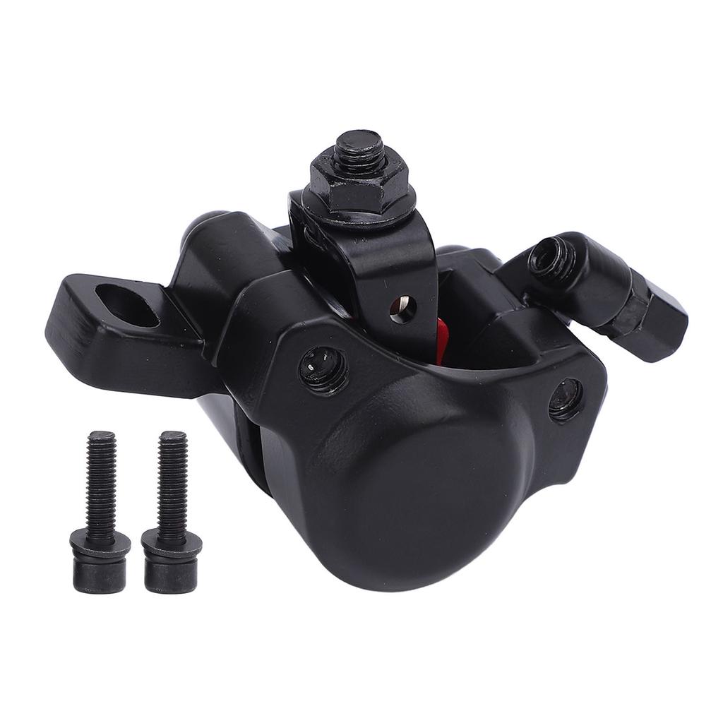 Brzdový třmen elektrické koloběžky Černý Tichý Slitinový Univerzální Třmen kotoučové brzdy pro Výměnu