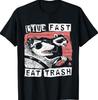 Funny Possum Raccoon Live Fast Eat Trash Street Cats Squad T-Shirt