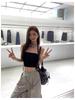 Women's High-Waisted Parachute Cargo Pants - Lightweight, Quick-Drying, Wide-Leg Casual Sportswear for Spring/Summer.