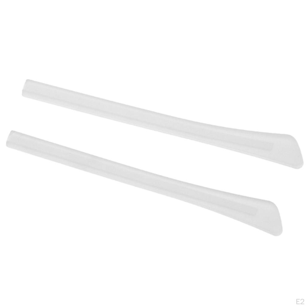10x Silicone Eyeglass End Tips Ear Sock Pieces Tube Sleeve Flexible Elastic