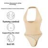 Sexy Sleeveless Jumpsuit for Women New Arrival Fashionable Women's Garment Halter Neck Slimming Waist Nude-Effect Jumpsuit