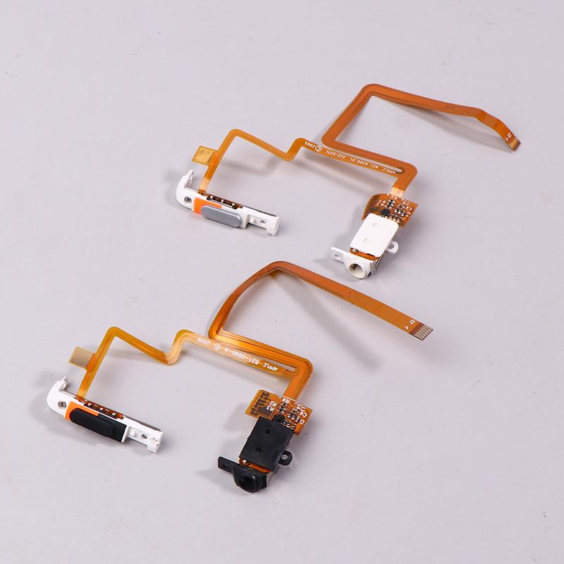 1Pc Switch Button Headphone Audio Jack Hold Switch Flex Ribbon Cable For IPod Classic 30GB 80GB 120GB 3rd 160GB Accessories