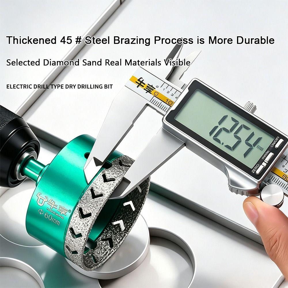 Special Use Ceramic Drill Bit Thickened Body Angle Grinder Hole Saw Tile Hole Saw Ceramic