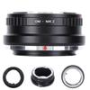 Fikaz OM‑NIK Pierścień adaptera obiektywu dla obiektywu z mocowaniem Olympus OM dla aparatu z mocowaniem Nikon Z
