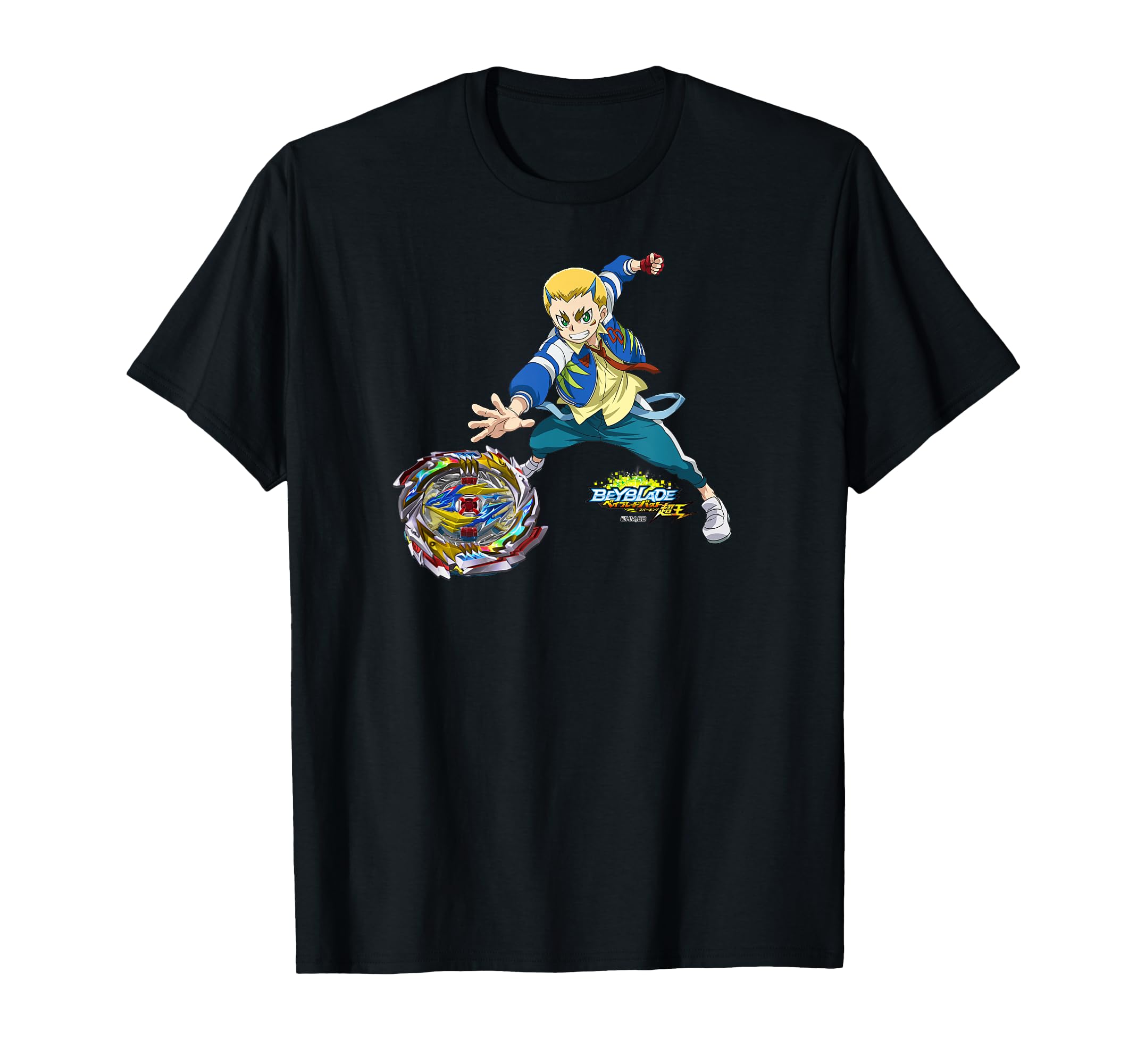 Beyblade Burst Sparking Rainbow Dragon Drum Tempest Dragon & T-Shirt чёрный