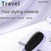 Mini Rechargeable Hair Straightener Comb Both Straightener and Curler for Effortless Hair Style