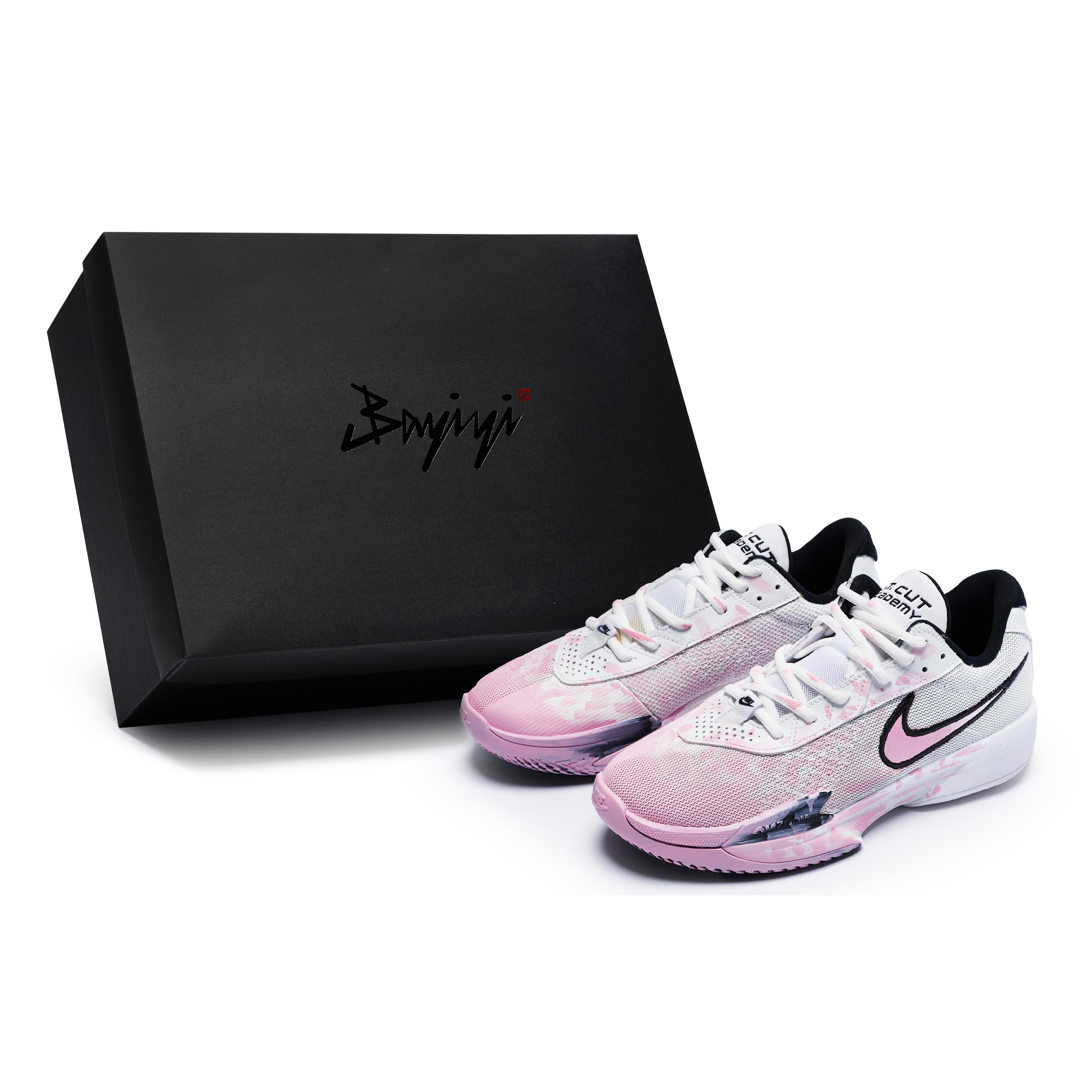 

Nike Air Zoom G.T. Cut Academy Basketball Shoes Unisex Low top Pink/White FB2598-100(Team80-S-BOX) 40