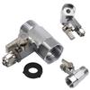 Three-way With Live Joints Two-way Switch Water Pipe Diverter Tap Washing Machine Access