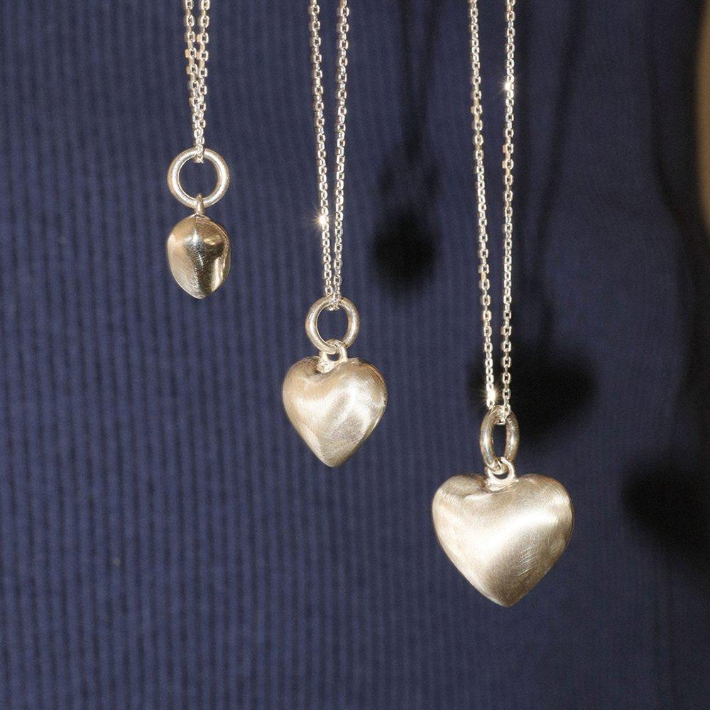 Silver 925 Switch Heart Necklace