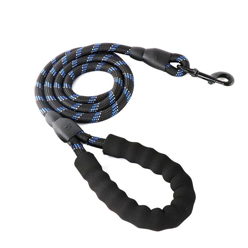 New dog leash pet products leash reflective nylon round rope walking dog rope dog leash dog chain