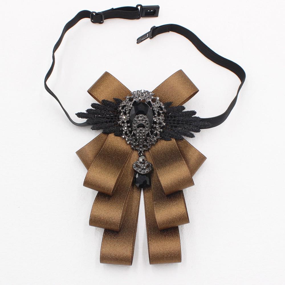 European American Style Men's Wedding Formal Wear Bow Tie with Shirt Lapel Flower Accessories - TS296