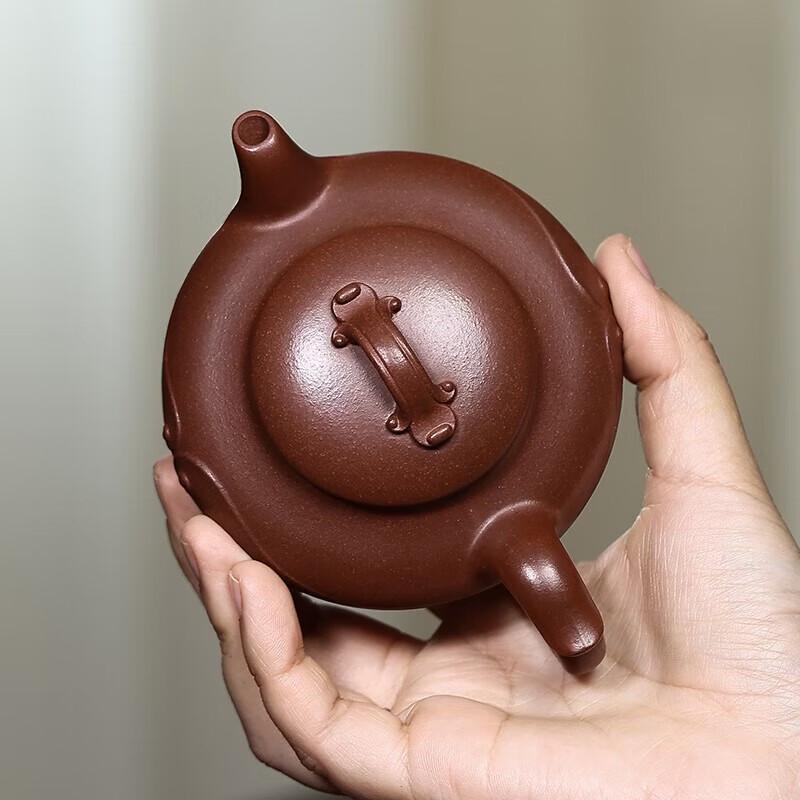 Wanchunhe Ruyi Hehuan Purple Clay Teapot