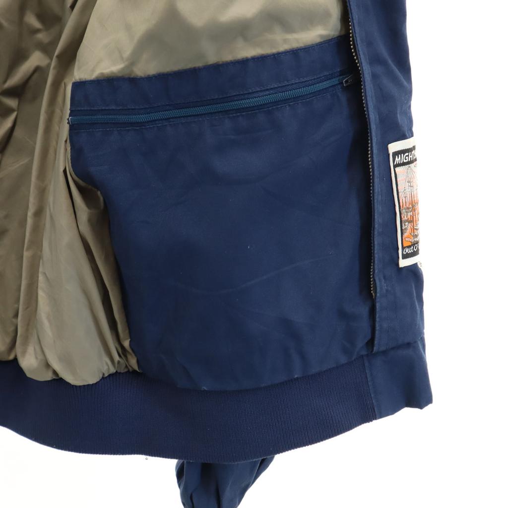 MIGHTY MAC 80er Vintage Blouson 38 Marine Jacke Herren Gebraucht